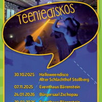 teenie Disco + Einverständniserklärung für Minderjährige und Kontaktformular